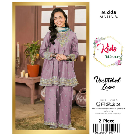 New Arrivals Kid’s Collection 2025 – Stylish & Comfortable Premium Air-Jet Lawn Suits for Girls (Ages 5-12)