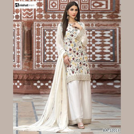 Mix Brands 3-Piece Embroidered Lawn Suit | Diamond Digital Dupatta | Premium Quality