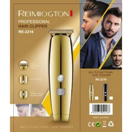 REIMIONGTON RE-2216 Professional Hair Clipper Cordless, Rechargeable, and Multi-Functional Trimmer for Precision Grooming