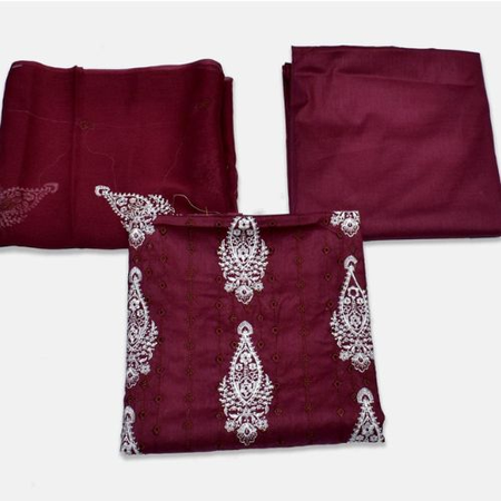 Bareeze CODE 34 | Chickenkari Embroidered Lawn 3PC Suit | Bamber Dupatta | Summer 2025 |
