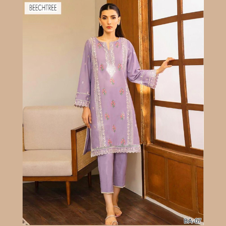 Mix Brands 3-Piece Embroidered Lawn Suit | Diamond Digital Dupatta | Premium Quality