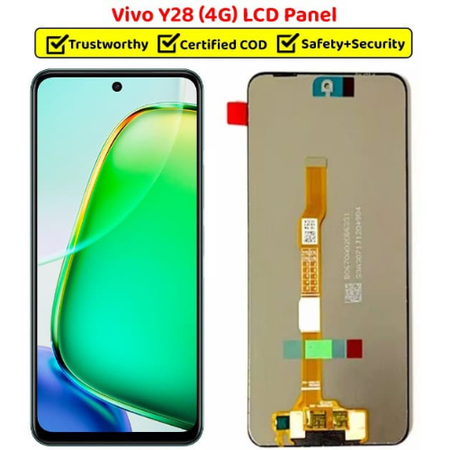 Vivo Y28 4G LCD Display Sunlong Black Screen Replacement with Touch Digitizer