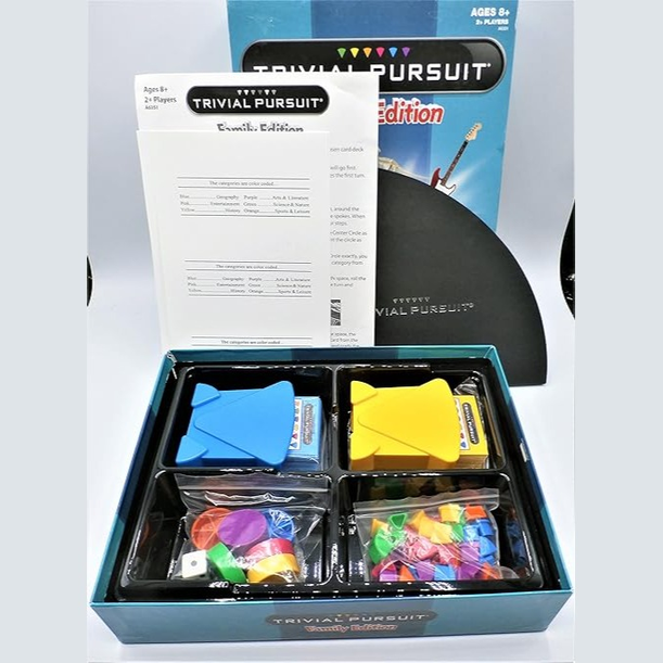 Trivial Pursuit Family Edition Board Game