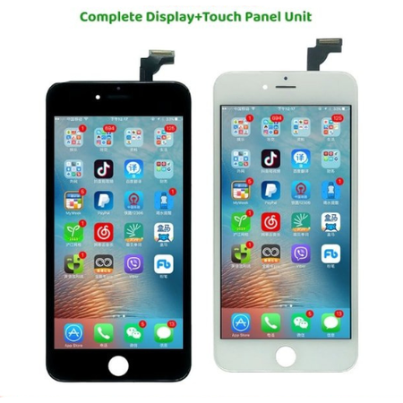 Premium LCD Screen Replacement for Apple iPhone 6 Plus & 6S Plus HD Display with Touch Digitizer (Black/White)