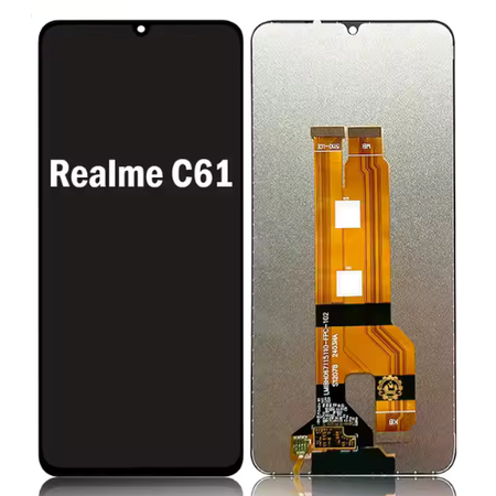 REALME C61 LCD Panel BLACK – High-Quality Display Replacement