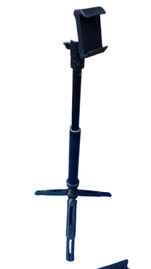 Adjustable Selfie Stick Tripod with Phone Holder - Portable & Foldable Stand for Smartphones