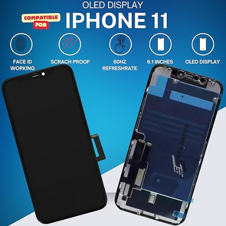 APPLE iPhone 11 LCD Panel Black – High-Quality Display Replacement