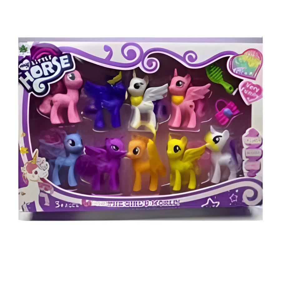My Little Pony Horse Figure Toy – Colorful Pony Character with Brushable Hair & Accessories