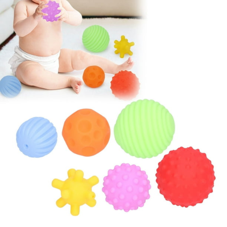 Chuchu Toy Set 9 Pcs Colorful Baby Rattle & Teether Toy Set in Gift Box Non-Toxic