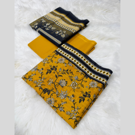 Bin Saeed Original 3pc Printed Lawn Suit Digital Printed Shirt & Dupatta Premium Summer Lawn Collection