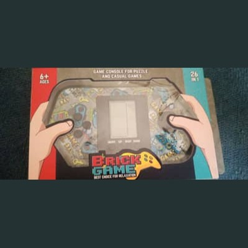 Retro Brick Game Console - 26-in-1 Handheld