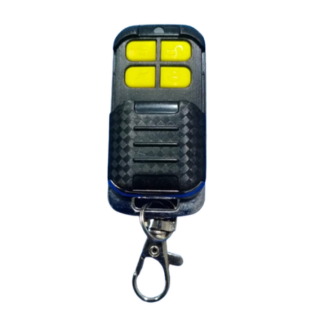 Multi-Function Wireless Remote Key Fob for Gate, Garage, and Security Systems