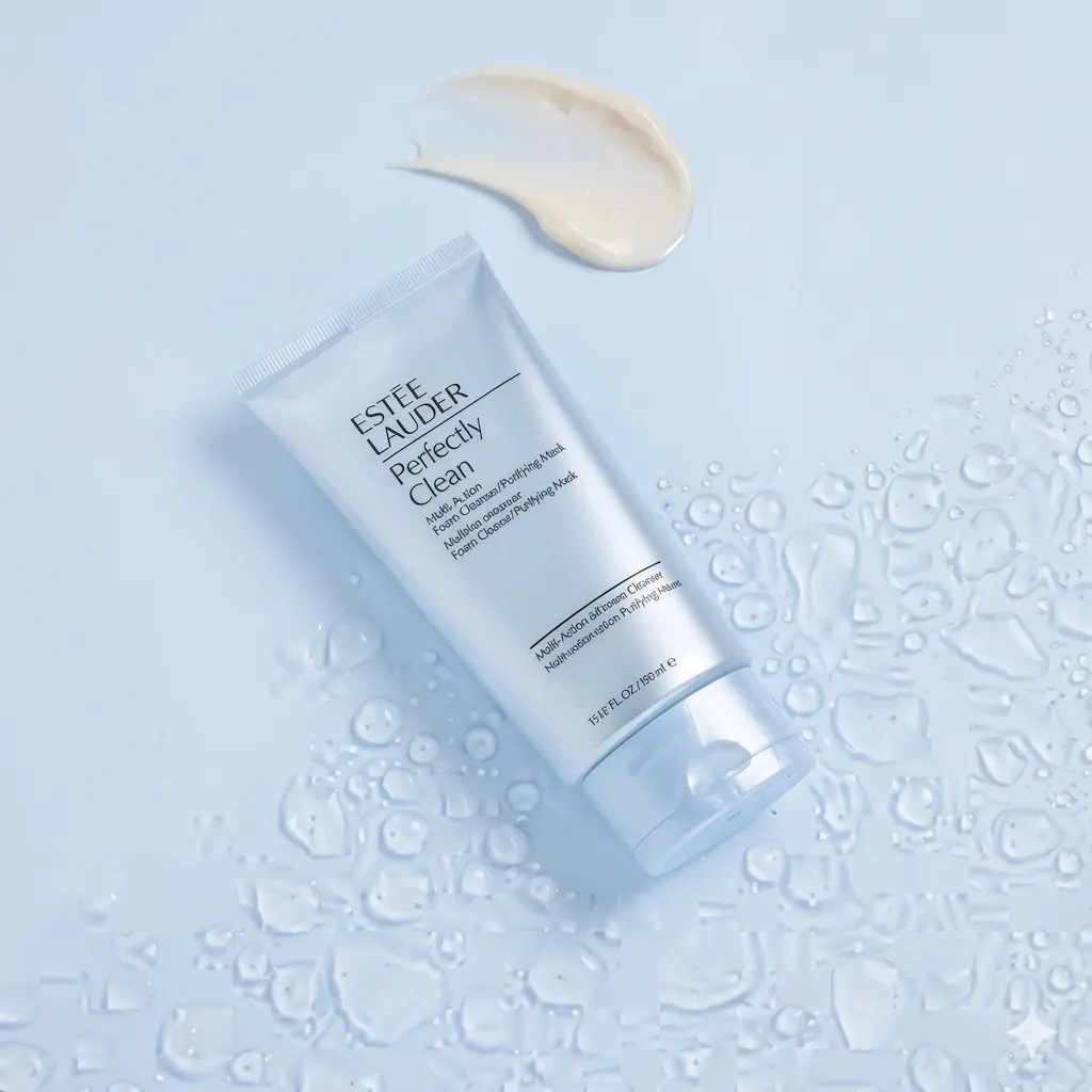 Estée Lauder Perfectly Clean Multi-Action Foam Cleanser / Purifying Mask (150ml) - Normal/Combination Skin