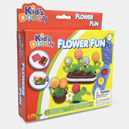 Flower Fun Dough Play Set for Kids – Creative Modeling Set for Ages 3+