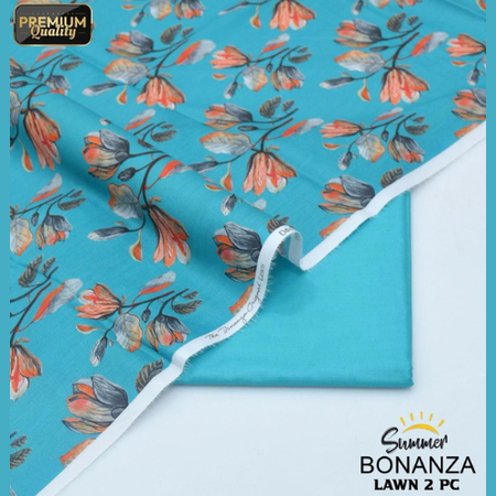 Bonanza 2 Piece Lawn Outfit – Summer Essential for Women