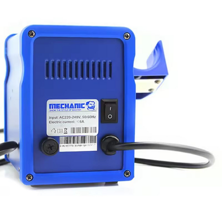 MECHANIC HK-8586D 2 in 1 700W Hot Air Soldering Station – LED Digital Display Heat Gun & SMD Soldering Iron Repair Tool