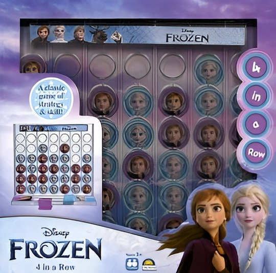 Frozen II Connect 4: Disney-Themed Strategy Game for Ages 6+