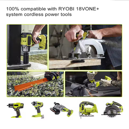 18V 6000mAh Li-Ion Rechargeable Battery – High-Performance Power Tool Battery