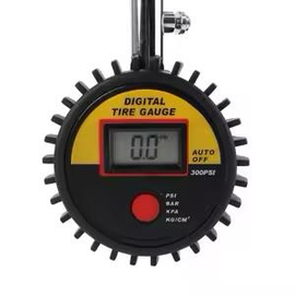 “Digital Tire Pressure Gauge – High-Precision 300 PSI LCD Display Meter”
