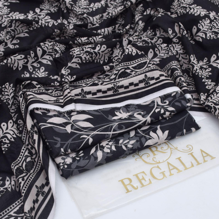 Breathable Lawn Suit for Daily & Eid Wear – REGALIA 3PC Printed Collection.