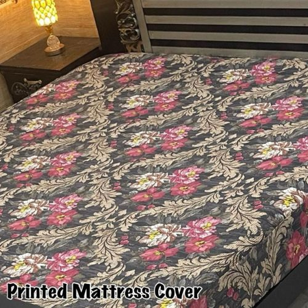 Waterproof King Size Mattress Cover – Terry Cotton, Elastic Fitted | Premium Export Quality