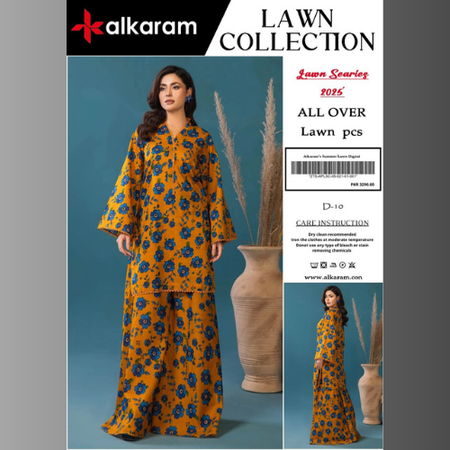 Alkaram Studio Lawn 2025 – Elegant Floral Airjet Series