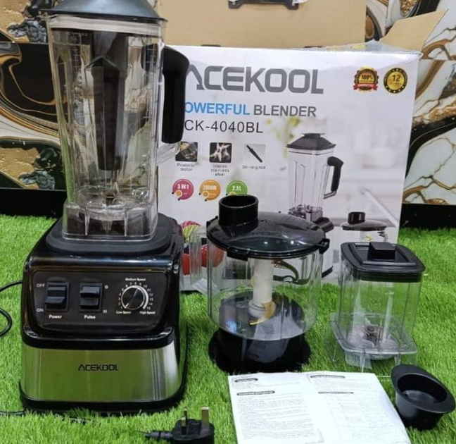 AceKool Multi-Function Blender and Food Processor Set & Multi Speed Setting