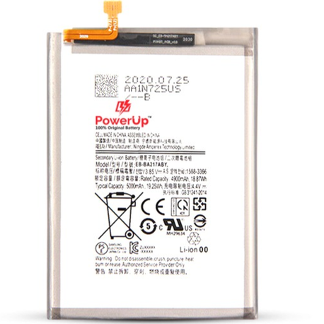 PowerUp Battery for Samsung A02 (5000mAh) - Original & Fast Charge
