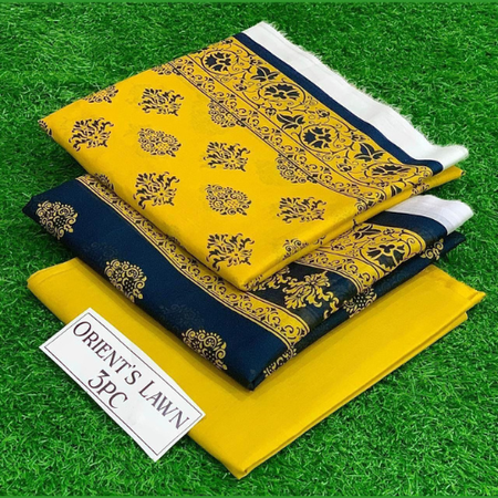 Orient Lawn Dress – 3 Piece Unstitched Printed Summer Collection