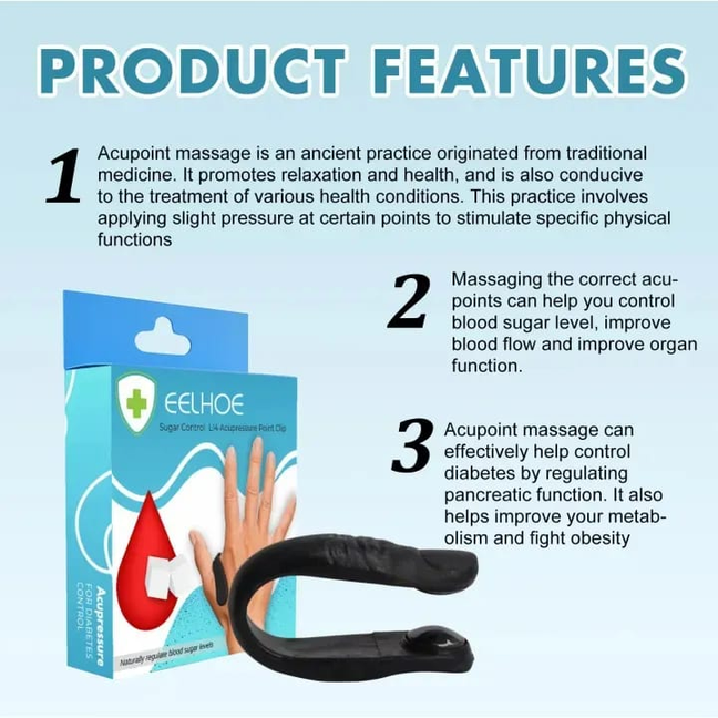 EELHOE Sugar Control Acupressure Point