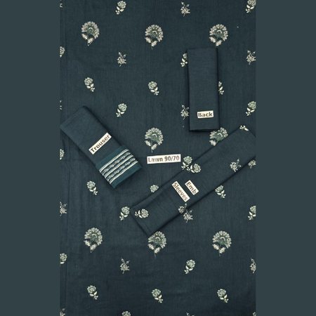 Elegant 2Pc Lawn Suit by MiX – Summer Wear with Embroidered Shirt and Trouser