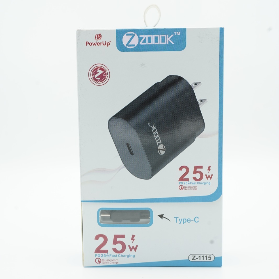 PowerUp Zoook 25W USB-C PD Fast Charger (Z-1115)