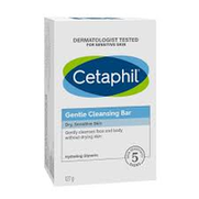 Cetaphil Gentle Cleansing Bar for Sensitive Skin – Face & Body Soap with Glycerin