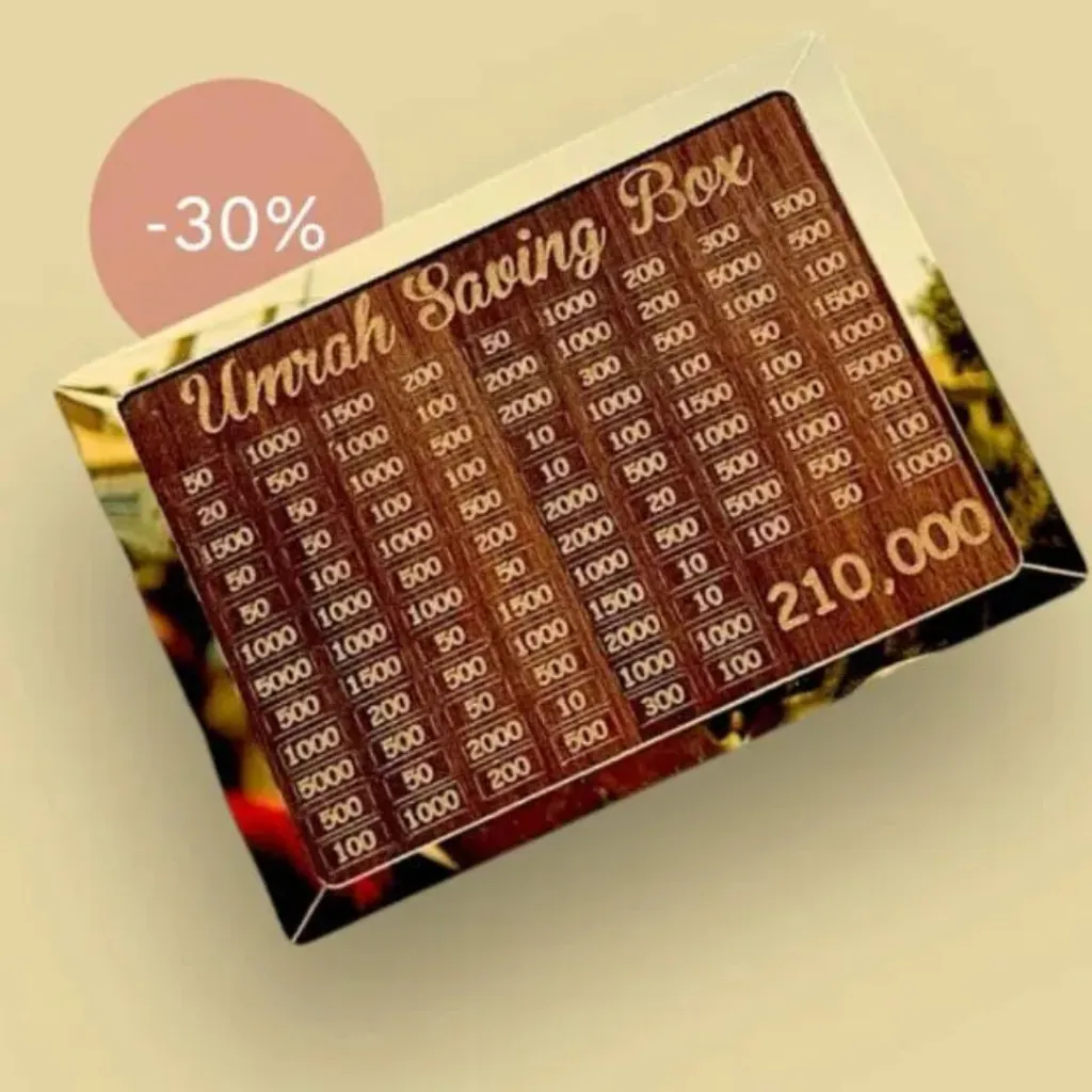 Umrah Saving Box - Goal Tracker for Pilgrimage Savings