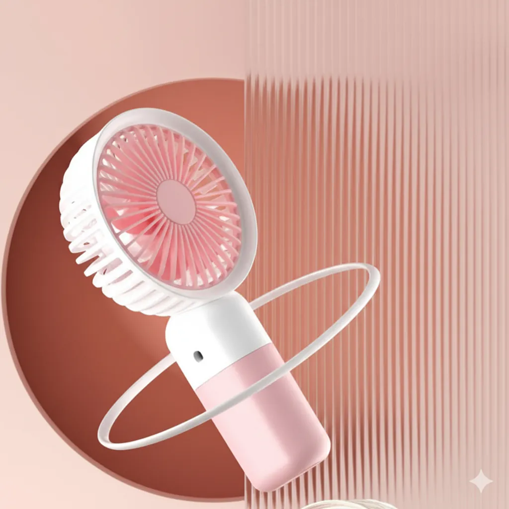 USB Rechargeable Portable Handheld Mini Fan