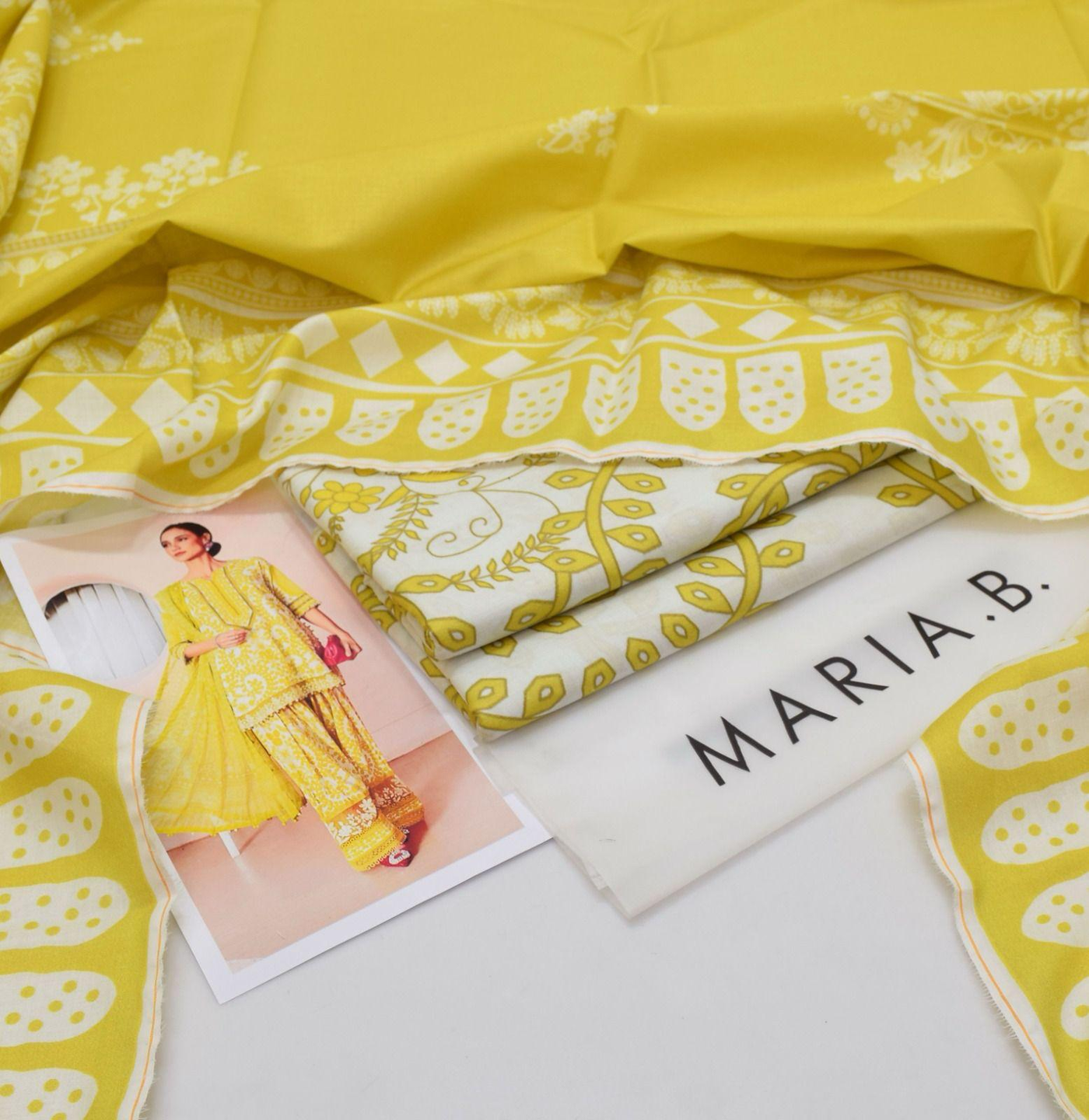 Maria.B MPRINTS Summer 2025 | 3-Piece Lawn Suit | Digital Printed | Airjet Fabric | Wholesale & Retail