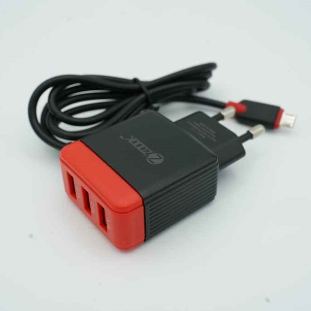 PowerUp Zoook 3-Port USB Smart Charger (3.1A, EU Plug) - Z-1125