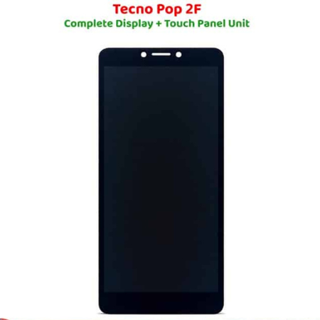 LCD Display for TECNO POP 2F High-Quality Touch Screen Digitizer Replacement (Black)