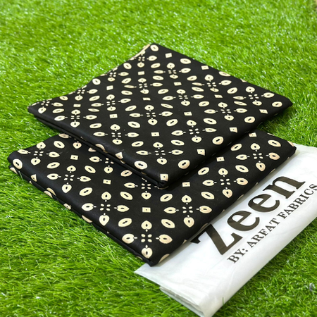 Zeen Original Lawn Suit – 2Pc Set with Easy Stitching & Soft Fabric