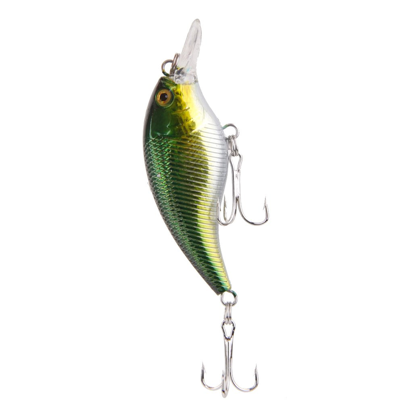 Premium Deep-Diving Crankbait Fishing Lure – Lifelike 3D Eyes, Dual Treble Hooks, Realistic Swim Action – Ideal for Bass, Trout & Pike