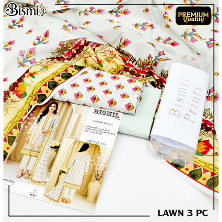 Effortless Summer Looks – Bismil Digital Lawn Collection