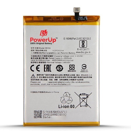 PowerUp Battery for Xiaomi Redmi 9C/9A (5000mAh) - Original