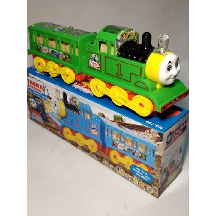 Cartoon & Train "Take-Play" Flash Electric Train Toy with Lights, Sounds & Movement | Thomas & Friends Style Fun for Ages 3+