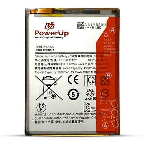 PowerUp Battery for Samsung A12/A21s (5000mAh) - Original & Fast Charge