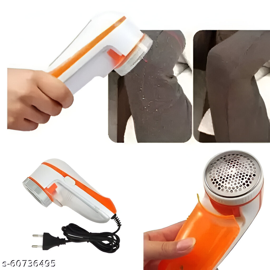 New NOVA NLR-208 Electric Lint Remover with Rotary Sharp Blades for Quick Fabric Cleaning