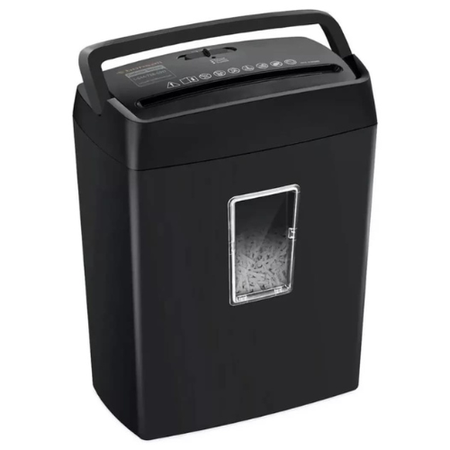 6-Sheet Paper Shredder Secure & Efficient Document Shredding for Home & Office