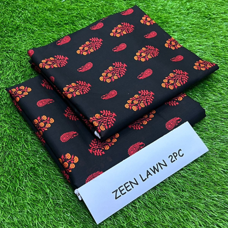 Zeen Lawn Series – 2Pc Printed Shirt & Trouser Combo