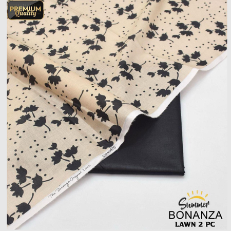 Bonanza Lawn 2 Pc for Daily Wear – Elegant and Soft
