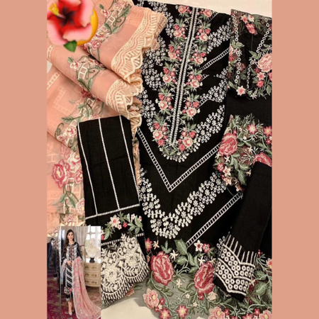 Crimson Presents Exquisite Embroidered Ensemble Luxury Unstitched Collection 2025