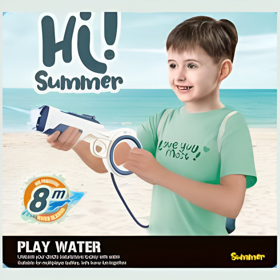 Buy Summer Electric Automatic Water Gun for Kids – High Pressure Soaker for Outdoor Fun